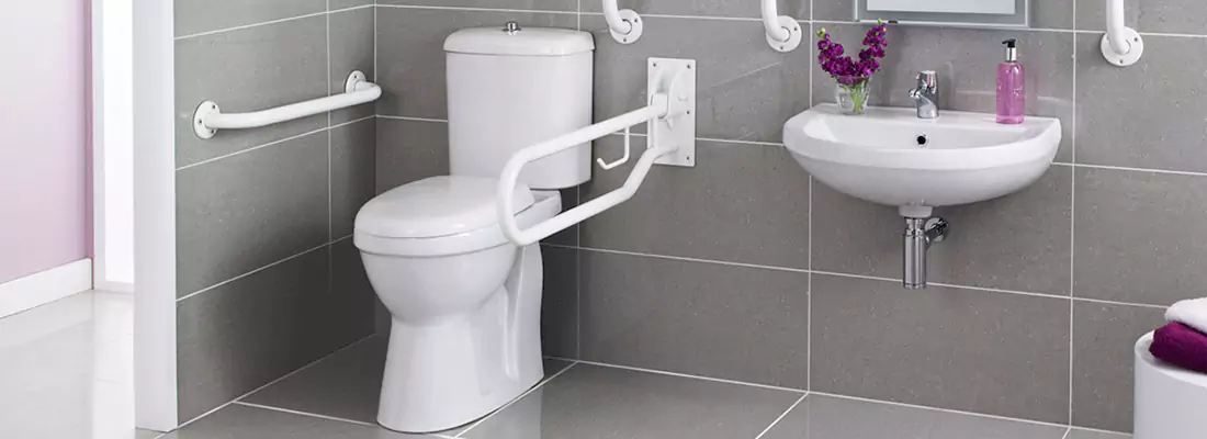 Modern Handicap Bathroom Solutions with Safety Features in Margate, FL
